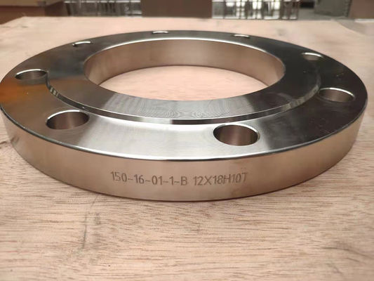 شفة GOST33259 الفولاذ المقاوم للصدأ ст.12х18 Н 10Т Flange Atk Blind GOST33259 TYPE11 WNRF لتوصيل الأنابيب