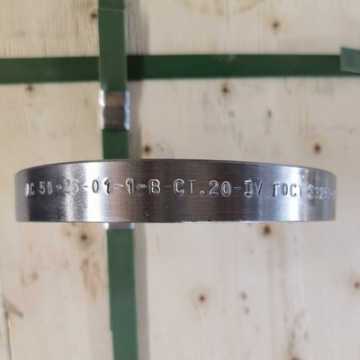 فلنجات RTJ Pn100 مصنوعة من الصلب الكربوني Ct20 Gost 33259