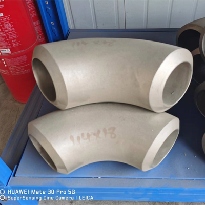 Pn16 180 درجة أنبوب المرفق التركيب Asme B16.9 لبناء السفن في معالجة المياه