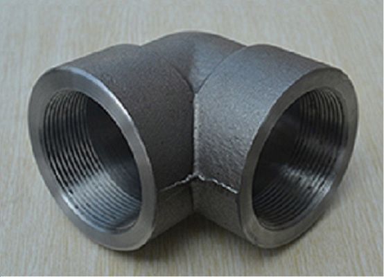 3000LB 2000LB الخيوط SW المناسب ASME B16.11 ASTM A105 غطاء الكوع المحملة
