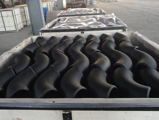 SCH40 STD SCH80 أنابيب الصلب الكوع المحملة ANSI B16.9 A234WPB غطاء الأنبوب المخفض