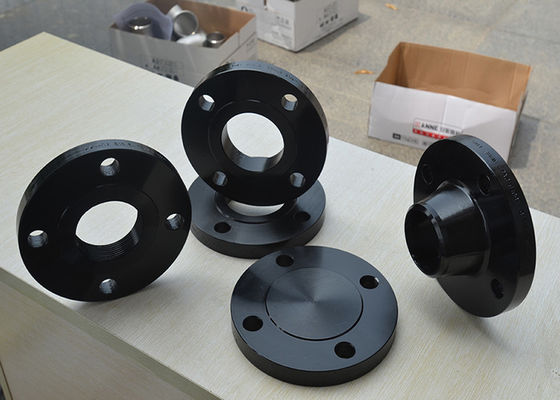 Ansi B16.5 B16.47-A الانزلاق على الرقبة الملحومة Thd Lap المشترك أعمى RF Astm A105N Flange