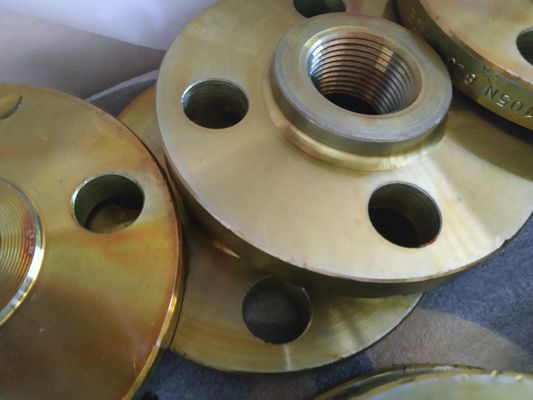 شفة من الصلب الكربوني C22.8 شفة EN1092-1 و DIN PN16-PN63 شفة من النوع 13 شفة ذات خيوط