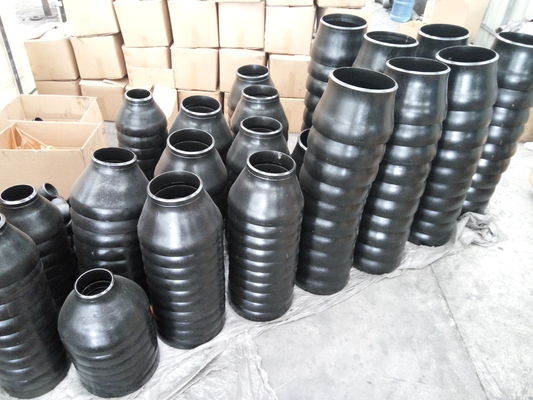 304L 316L الكربون الصلب غير القابل للصدأ ANSI B16.9 المخفض Con Ecc Blcak زيت مضاد للصدأ