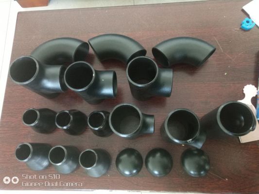 45D 90D 180D الكربون الصلب تركيبات الأنابيب الملحومة بعقب ASME B16.9 B16.28 A234WPB