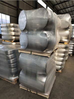 304L 316L ASTM A234 WPB أنبوب فولاذي كربوني كوع أسود مجلفن SCH10 SCH20 STD SCH40 SCH80 XS SCH160