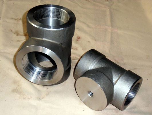 ASME B16.11 تركيبات مزورة ASTM A105N SW تركيب الكوع المحملة اقتران 3000 رطل