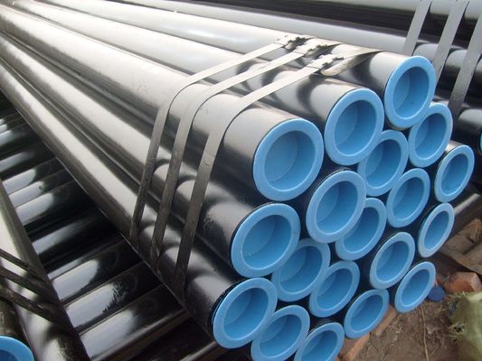 طول 6 م و 12 م Astm أنابيب غير ملحومة API5l A106 A53 Gr.B Dia 21.3 مم إلى 762 مم