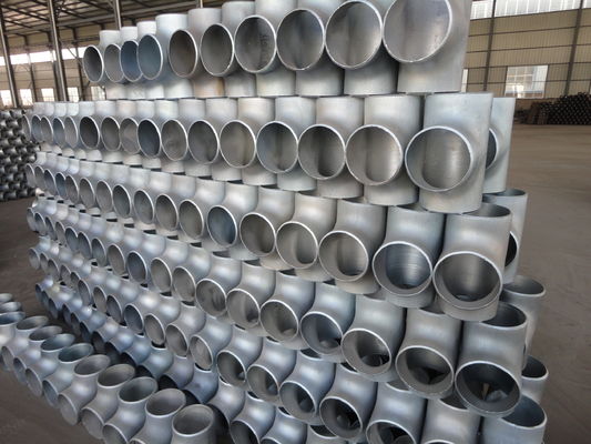 الكربون الصلب ASTM A234 تركيبات WPB ANSI B16.28 1/2 بوصة 48 بوصة الطلاء الأسود