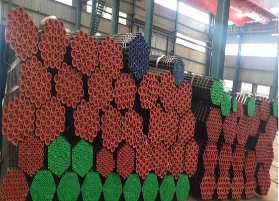 Dia 1/8 `` إلى 30 '' 12M أنابيب الصلب الكربوني غير الملحومة Astm A106 Grade B Sch40 ASME B36.1