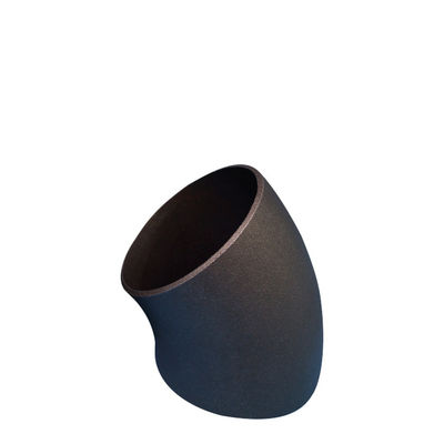 تركيب الأنابيب Asme B16 9 Elbow Tee Reducer Cap Sch40 Sch80 Black Anti Rust Oil