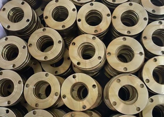 JIS B2220 1K 2K SS400 شفة صفيحة DN10 إلى DN1500 شفة أعمى طلاء أصفر