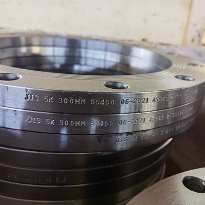 JIS B2220 1K 2K SS400 شفة صفيحة DN10 إلى DN1500 شفة أعمى طلاء أصفر