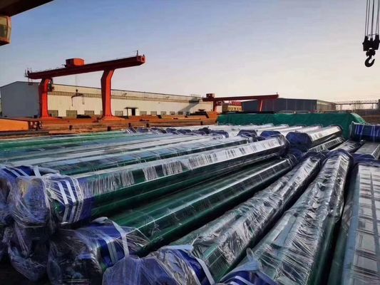 الكربون الصلب غير الملحوم ASTM A106 ASME B36.1 SCH40 SCH80 طلاء أنابيب الصلب الأسود