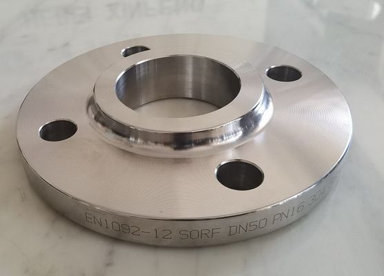 الكربون الصلب المقاوم للصدأ BS4504 PN10 شفة WN SO DN10 إلى DN1600
