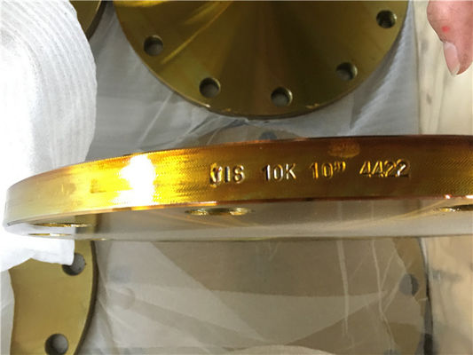 SS400 SUS304 SUS316 شفة فولاذية مزورة JIS B2220 5K 10K 16K 20K 30K 40K انزلاق على العمياء