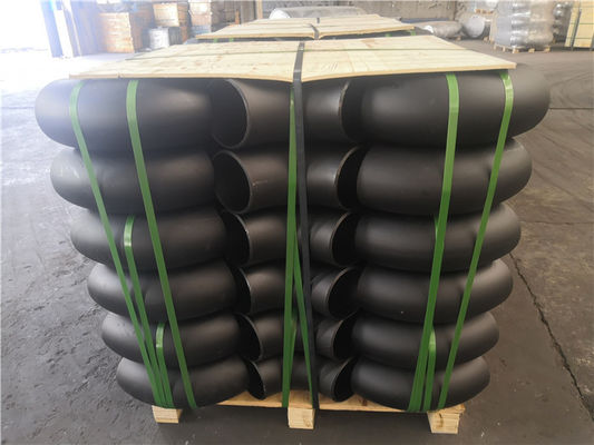 Asme B16.9 B16.28 وصلات مواسير ملحومة بعقب A234 Wpb كوع