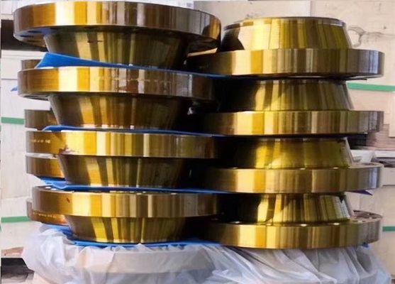 EN1092-1 DIN تزوير أنابيب الصلب شفة BS4504 PN16 لحام الرقبة A105 C22.8 شفة