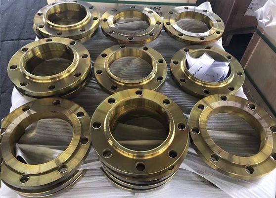 EN1092-1 DIN تزوير أنابيب الصلب شفة BS4504 PN16 لحام الرقبة A105 C22.8 شفة