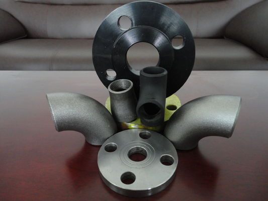 الجدول 40 غطاء الأنبوب الفولاذي ANSI B16.9 مواسير الكوع Tee Reducer A234 WPB