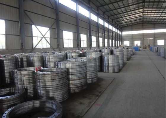 EN 1092-1 نوع 02 LOOSE FLANGE CARBON STEEL ST37.2 S235JR PN16 زيت مقاوم للصدأ